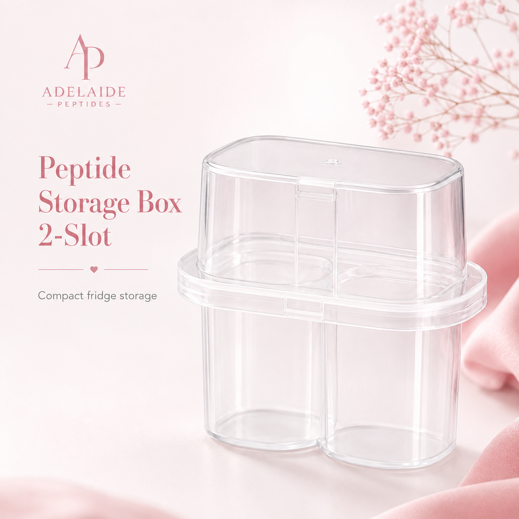 Peptide Storage Boxes 2-Slot - 5x