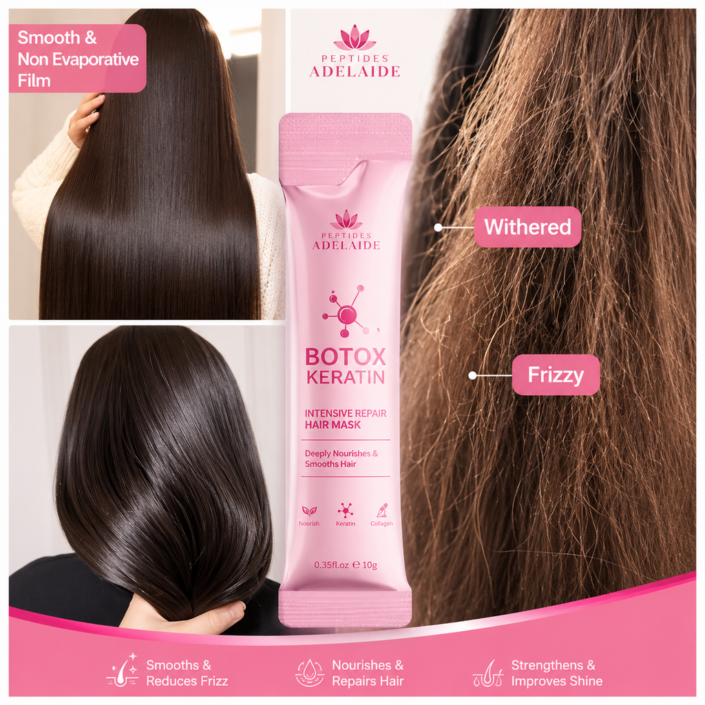 Keratin Hair Mask - 5 Second Repair - Deep Moisturize Hair Treatment 3pcs