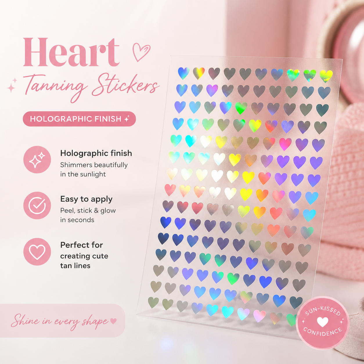 Tanning Stickers - 150