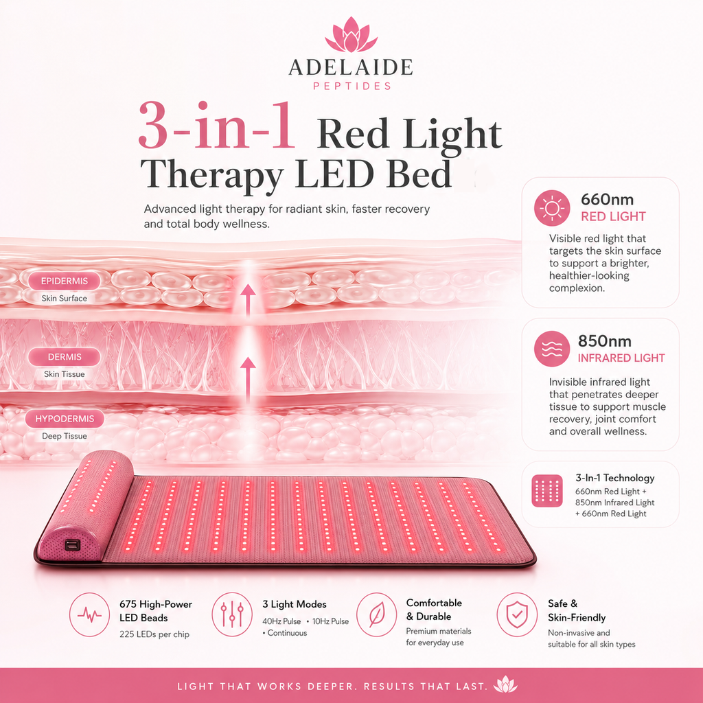 A Red Light Therapy Mat