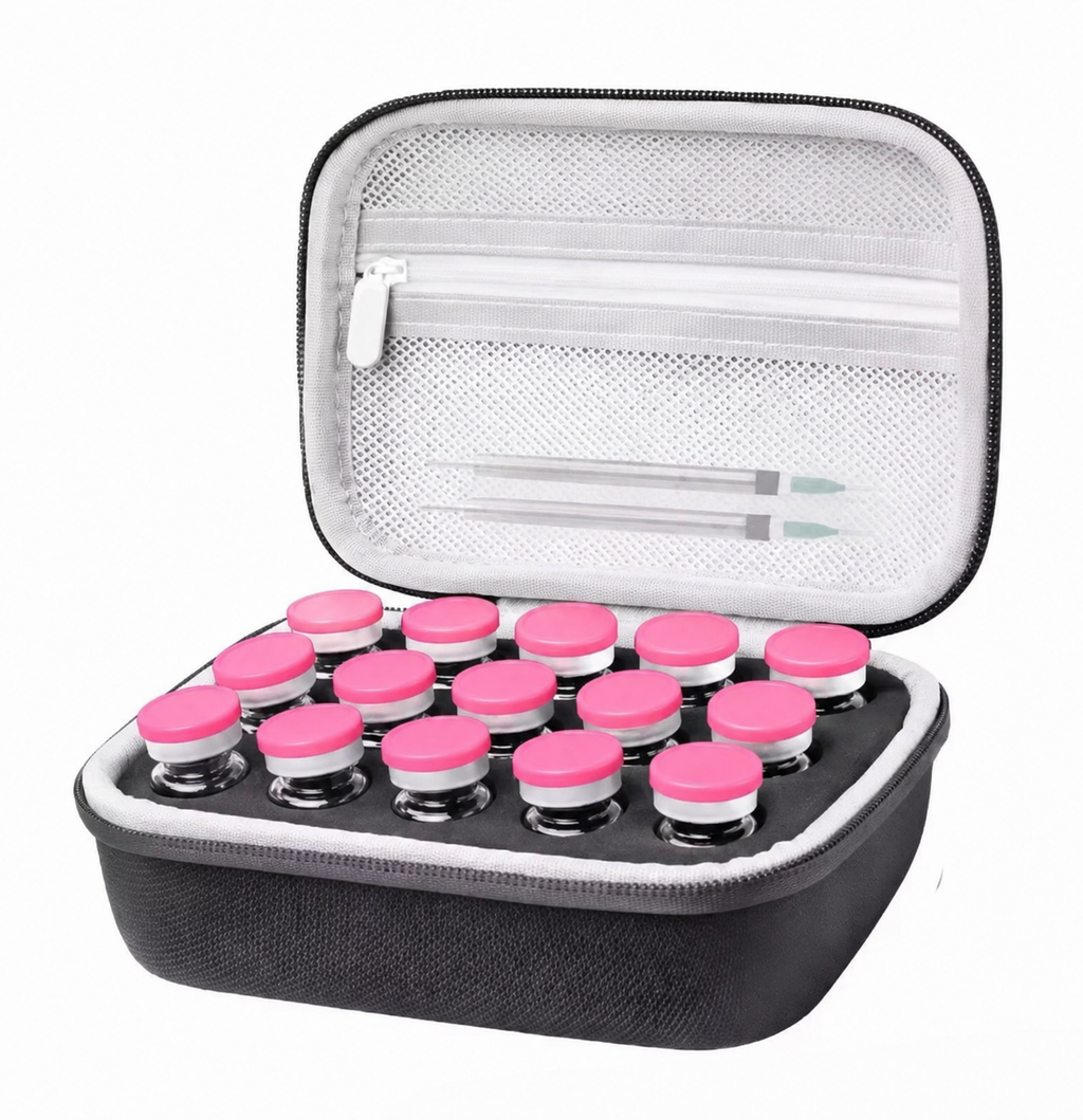 Handheld Peptide Case - 15 Slots