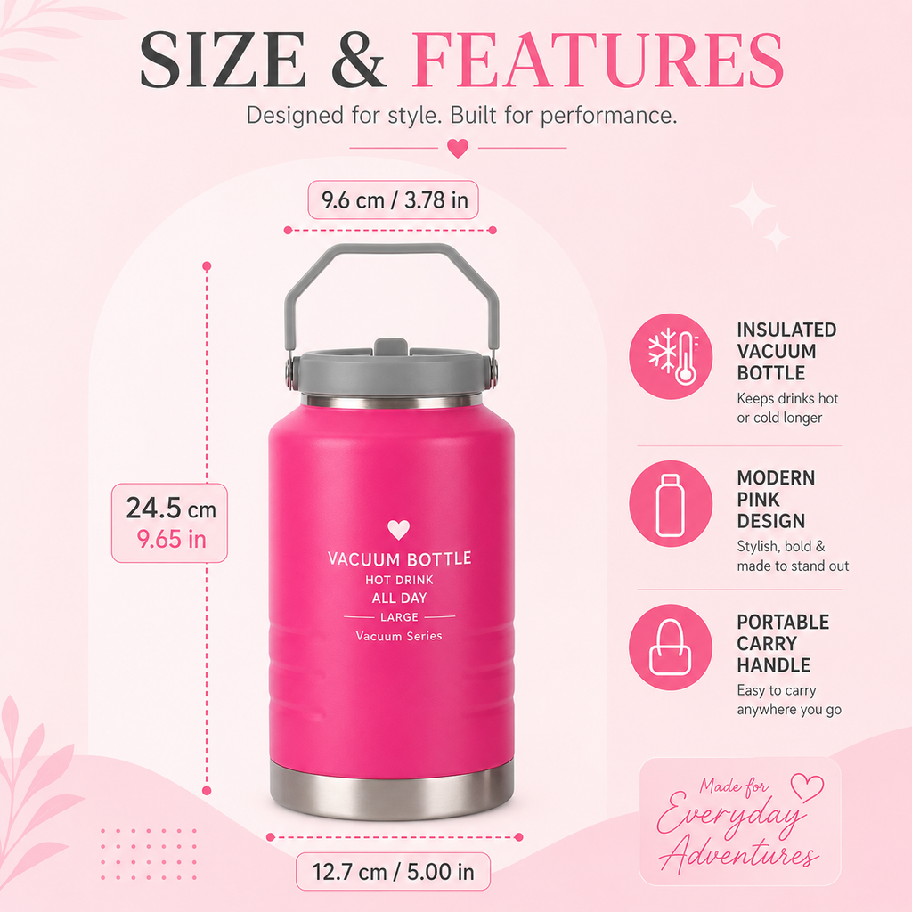 Thermal Water Bottle 2L  - Insulated