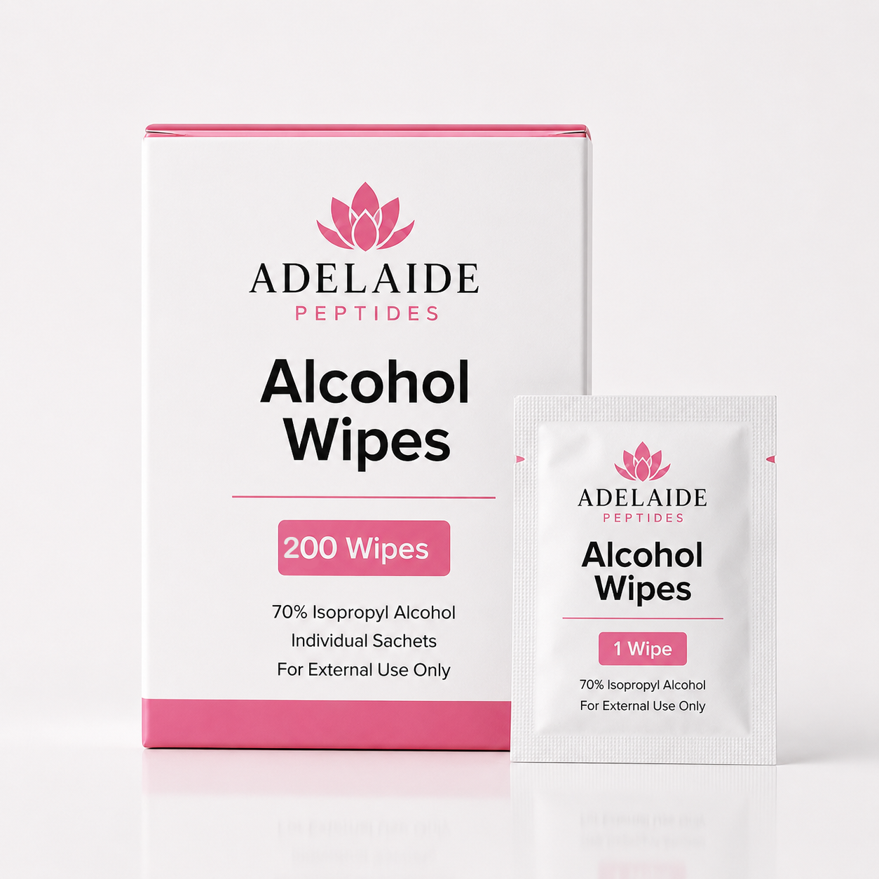 Alcohol Wipes - 200 pack
